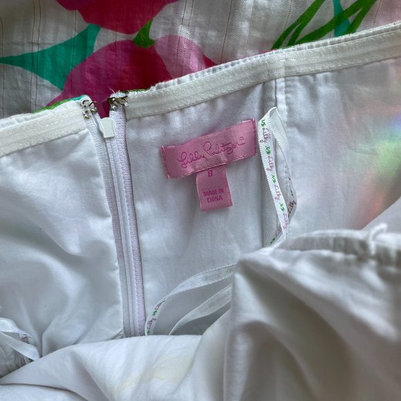 Lilly Pulitzer Floral Flower Halter Dress Betsey Had a Blast 8 - Picture 12 of 12